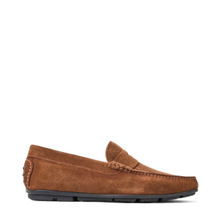 Aquatalia Enzo Men’s Shoes Suede Leather Moccasin Driver (AQ1008)