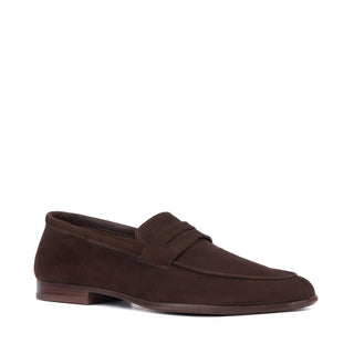 Aquatalia Jon Men’s Shoes Suede Leather Penny Loafer (AQ1011)