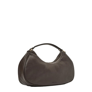 Aquatalia Luna Leather Crescent Bag