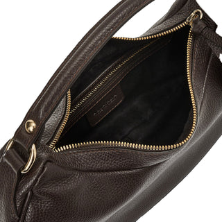 Aquatalia Luna Leather Crescent Bag