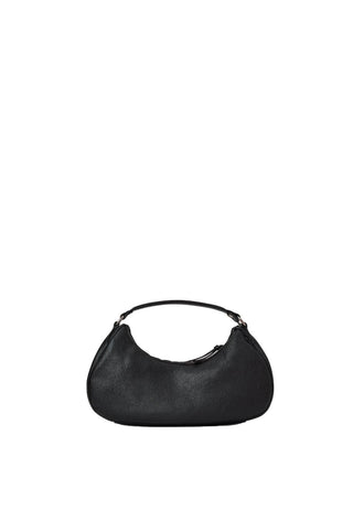Aquatalia Luna Leather Crescent Bag
