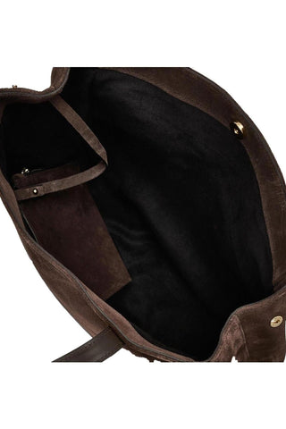 Aquatalia Siena Suede Tote Bag
