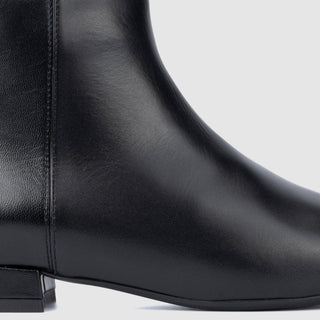 Aquatalia Prisilla Women’s Shoes Calf-Skin Leather Zip-Up Ankle Boot (AQW1014)