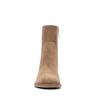 Aquatalia Janella Women’s Shoes Suede Leather Zip-Up Boot (AQW1025)
