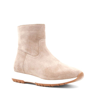 Aquatalia Kit Women’s Shoes Suede Leather Zip-Up Sneaker (AQW1045)