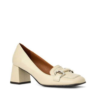 Aquatalia Corrina Women’s Shoes Calf-Skin Leather Slip-On Horse-Bit Pump (AQW1052)