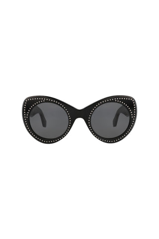 Alaia AA0064S BLACK/RUTHENIUM Sunglasses