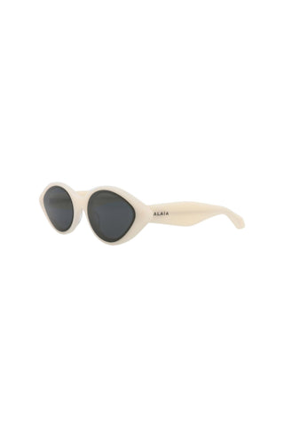 Alaia AA0069S OPAL WHITE Sunglasses