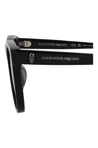 Alexander McQueen AM0158SA Black Sunglasses