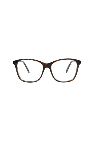 Alexander McQueen AM0191O Dark Havana Eyeglasses