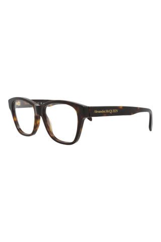 Alexander McQueen AM0306O Dark Havana Eyeglasses