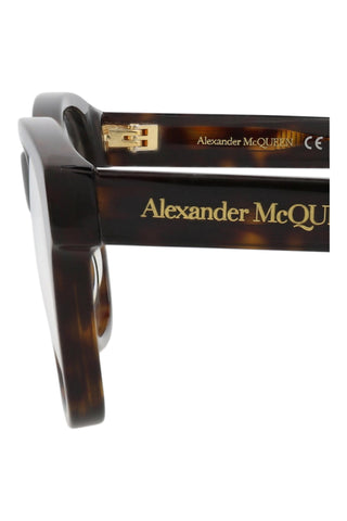 Alexander McQueen AM0306O Dark Havana Eyeglasses