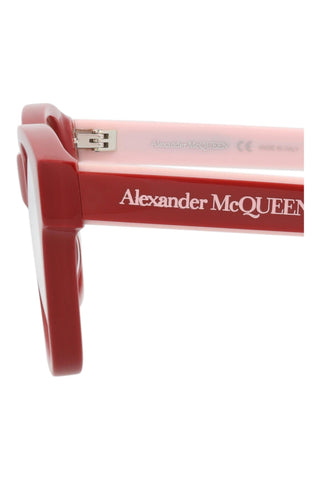 Alexander McQueen AM0306O Red Eyeglasses