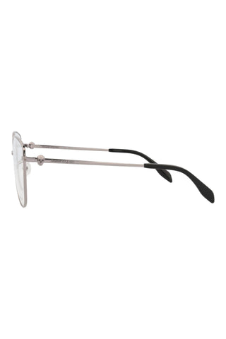 Alexander McQueen AM0320O Light Ruthenium Eyeglasses