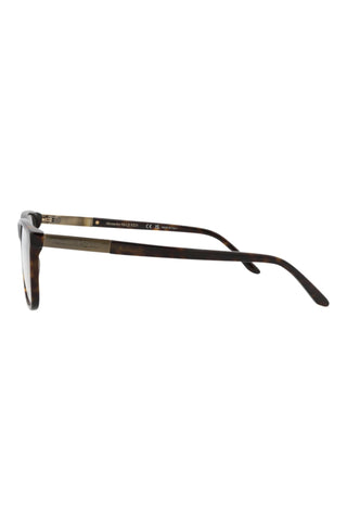 Alexander McQueen AM0323O Dark Havana Eyeglasses