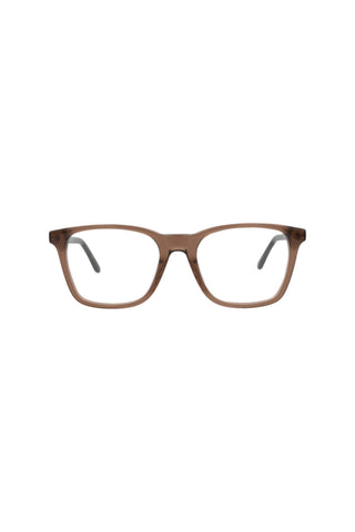 Alexander McQueen AM0324O Light Opal Brown Eyeglasses