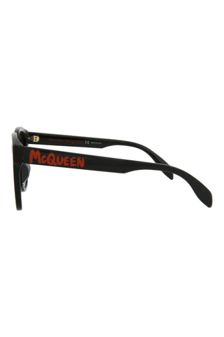 Alexander McQueen AM0331SK Black Sunglasses