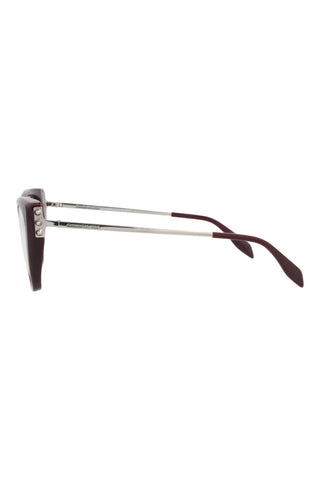 Alexander McQueen AM0341O Dark Purple Eyeglasses