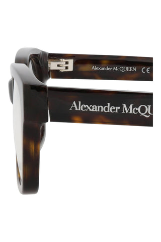 Alexander McQueen AM0345O Dark Havana Eyeglasses