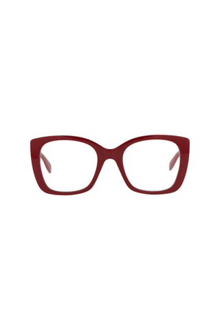 Alexander McQueen AM0351O Bordeaux Eyeglasses