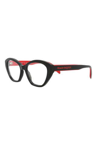 Alexander McQueen AM0360O Black Eyeglasses