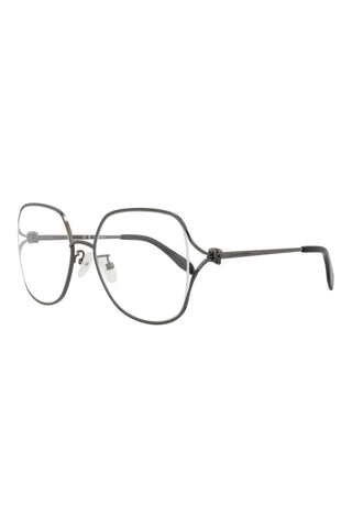 Alexander McQueen AM0368O Dark Ruthenium Eyeglasses
