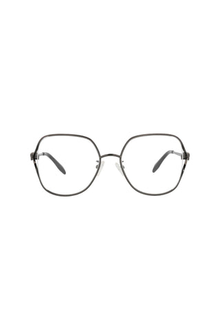 Alexander McQueen AM0368O Dark Ruthenium Eyeglasses