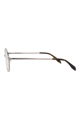 Alexander McQueen AM0369O Light Ruthenium/Matte Blue Varnish Eyeglasses