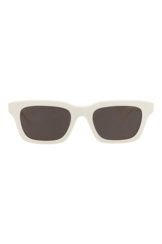 Alexander McQueen AM0392S Ivory Sunglasses