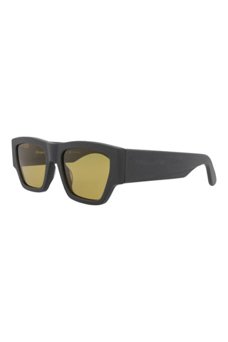 Alexander McQueen AM0393S Matte Dark Grey Sunglasses