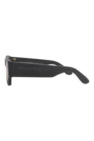 Alexander McQueen AM0393S Matte Dark Grey Sunglasses