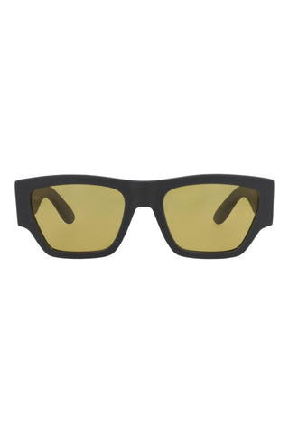 Alexander McQueen AM0393S Matte Dark Grey Sunglasses