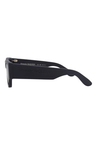 Alexander McQueen AM0393S Matte Navy Sunglasses