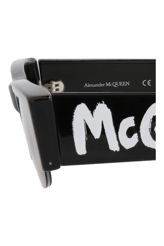 Alexander McQueen AM0404S Black Sunglasses