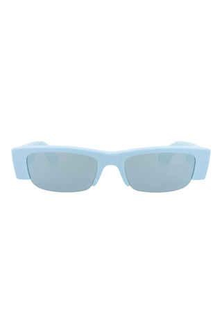 Alexander McQueen AM0404S Light Blue Sunglasses