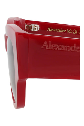 Alexander McQueen AM0420S Cherry Red Sunglasses