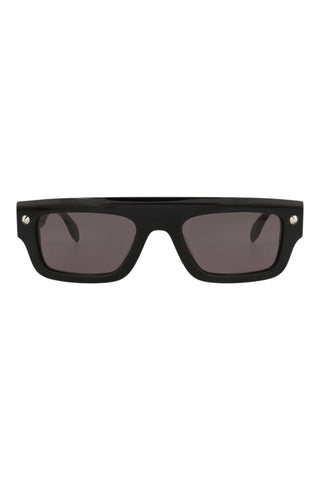 Alexander McQueen AM0427S Black w/Silver Studs Sunglasses