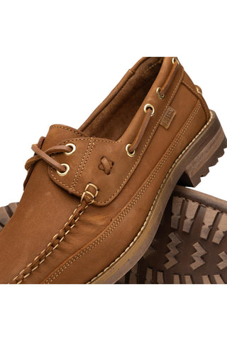 Amalfi Leather Derby - Bronze-Dellamoda