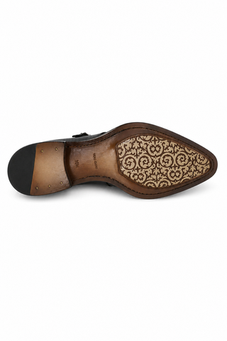 Ambrogio 21296 Leather Single Monk-Strap