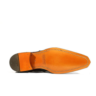 Ambrogio 39139 Men's Shoes Multi-Color Lizard Print / Crocodile Print / Calf-Skin Leather Oxfords (AMB1001)-AmbrogioShoes