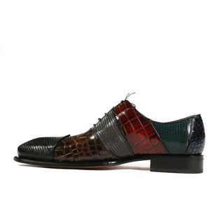 Men's Lizard Print Shoes