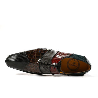 Men's Lizard Print Shoes