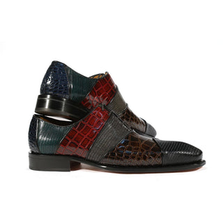 Men's Lizard Print Shoes