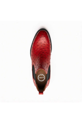Ambrogio Anthony Ostrich Chelsea Boot