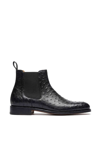 Ambrogio Anthony Ostrich Chelsea Boot