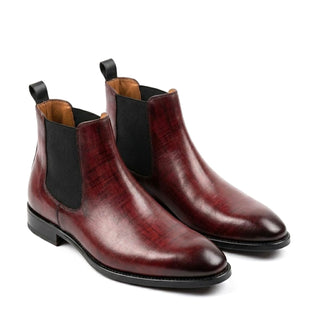 Ambrogio Anthony Patina Leather Chelsea Boot-AmbrogioShoes