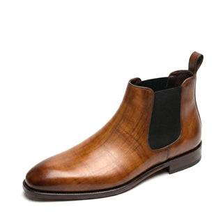Ambrogio Anthony Patina Leather Chelsea Boot-AmbrogioShoes