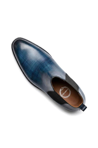 Ambrogio Anthony Patina Leather Chelsea Boot