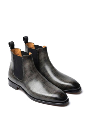 Ambrogio Anthony Patina Leather Chelsea Boot