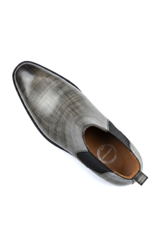 Ambrogio Anthony Patina Leather Chelsea Boot